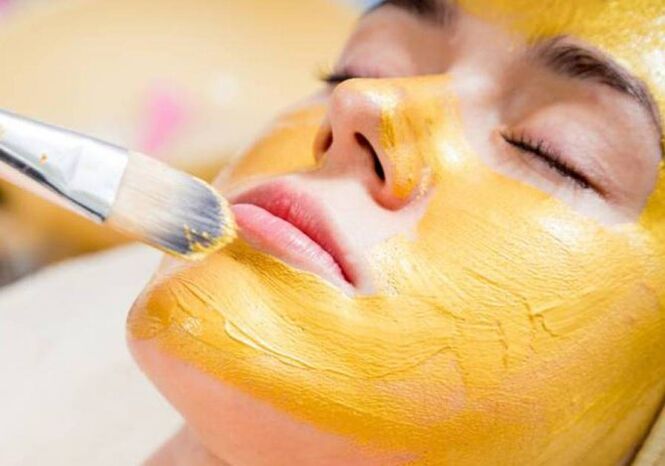 Mascarilla rejuvenecedora de cúrcuma