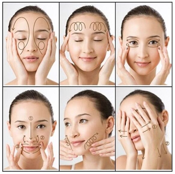 gimnasia y automasaje facial para rejuvenecer
